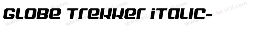 Globe Trekker Italic字体转换